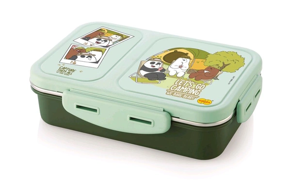 TENKU 2  PARTITION LUNCH BOX PRINTED 550 Ml 