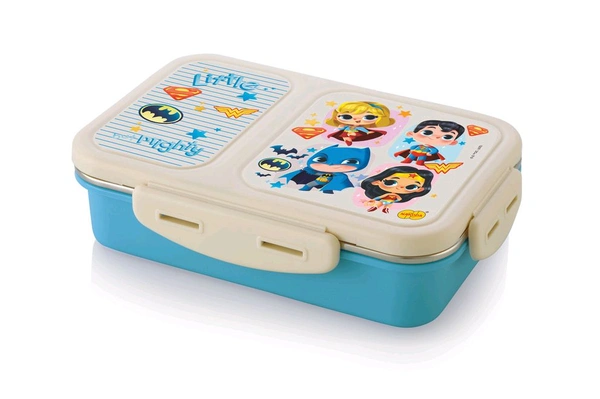 TENKU 2  PARTITION LUNCH BOX PRINTED 550 Ml 