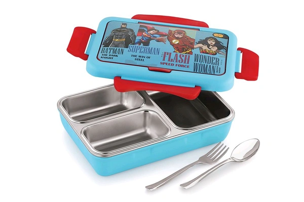 NIOS Big 3 PARTITION PRINTED Lunch Box 900ml 