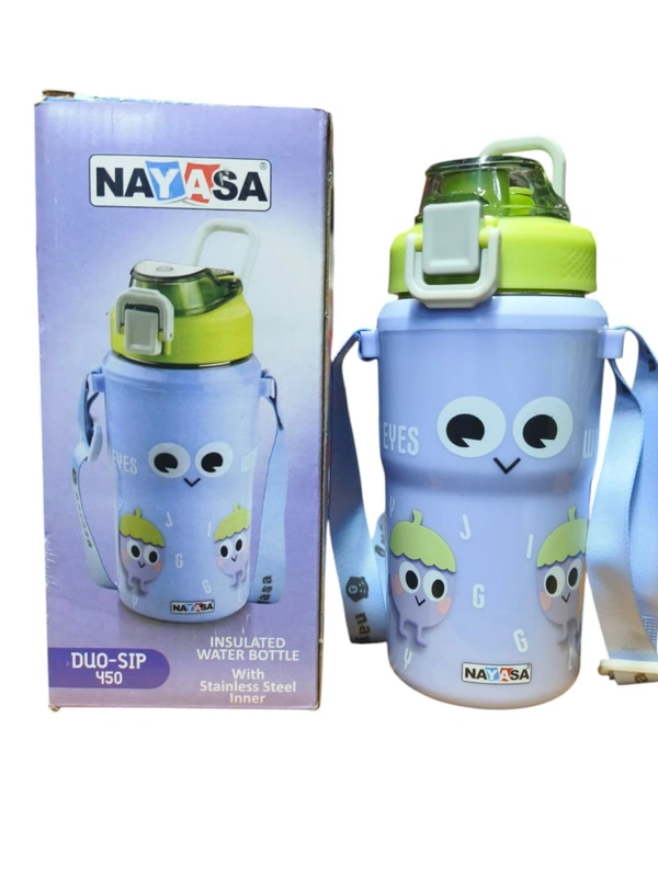 NAYASA DUO-SIP SS BOTTLE 450 ML 