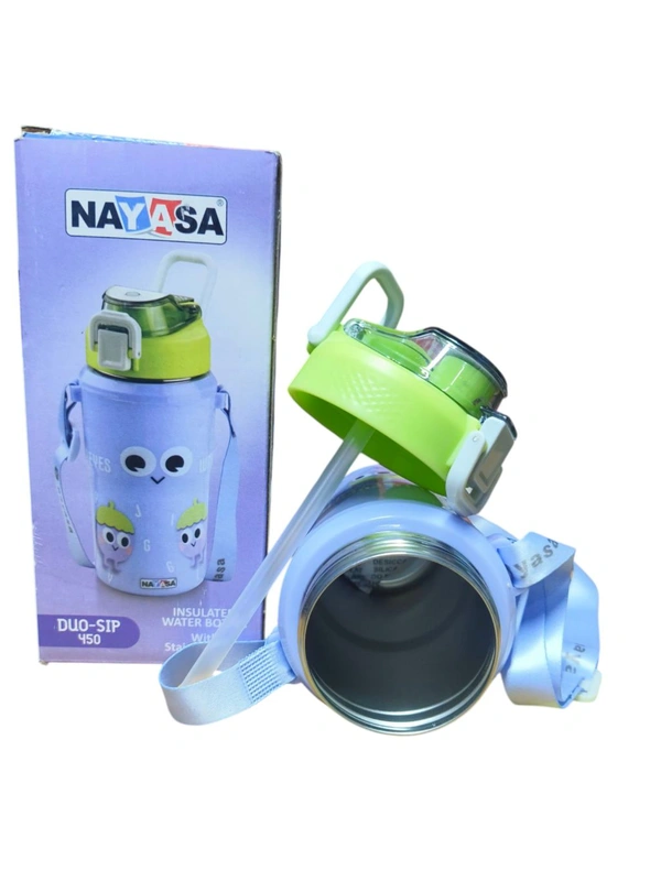 NAYASA DUO-SIP SS BOTTLE 450 ML 