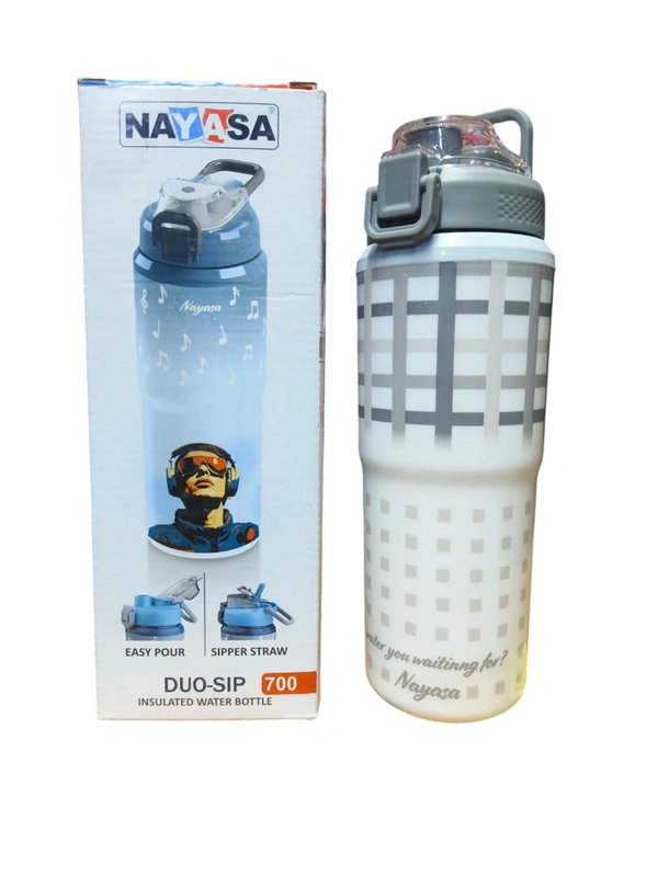 NAYASA DUO-SIP SS BOTTLE 700 ML 