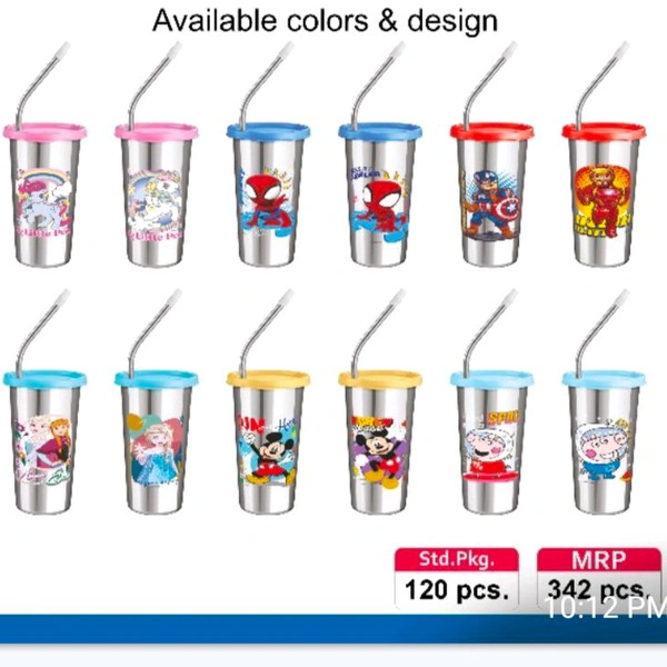 Joyo SS Toddler Sipper Glass Printed