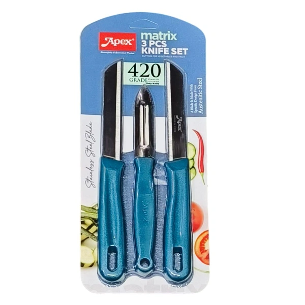 Apex Matrix Knife  3 Pc Set 