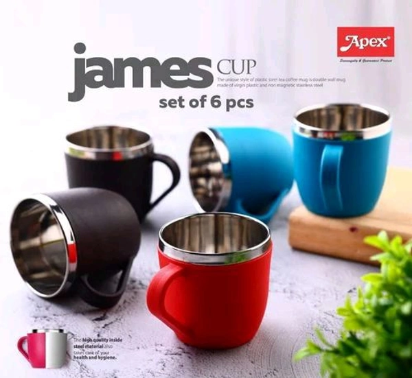 Apex James Cup 6 Pc Set 
