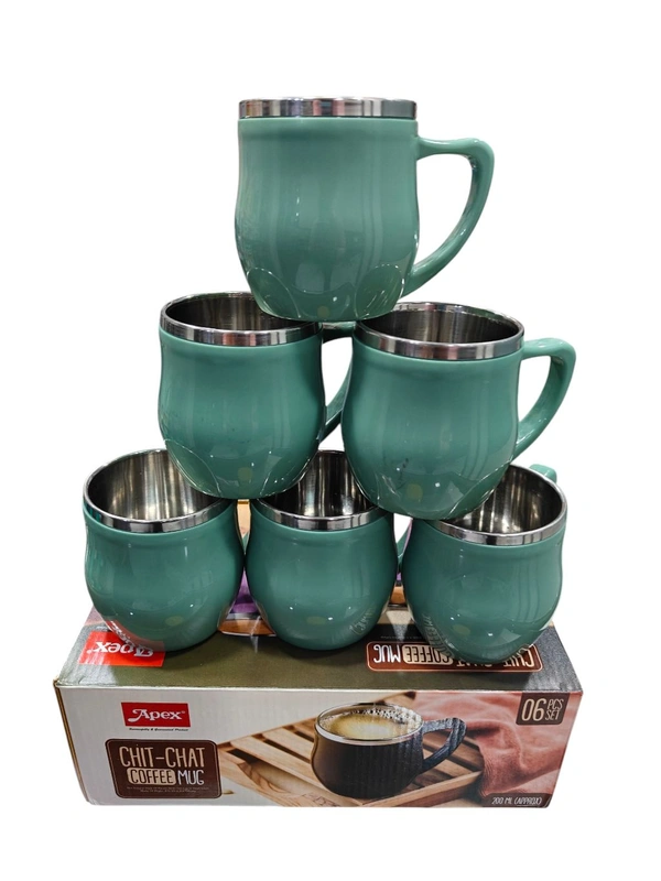 Chit Chat Coffee Mug ( 6 Pcs Set )