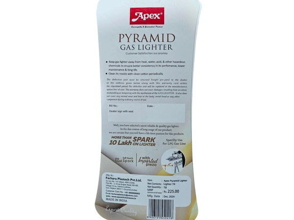 Pyramid Gas Lighter 