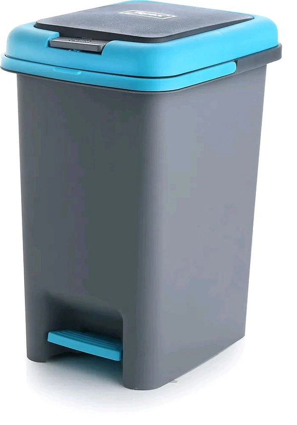 Apex Push N Pedal Dust Bin 6.5 Ltr 