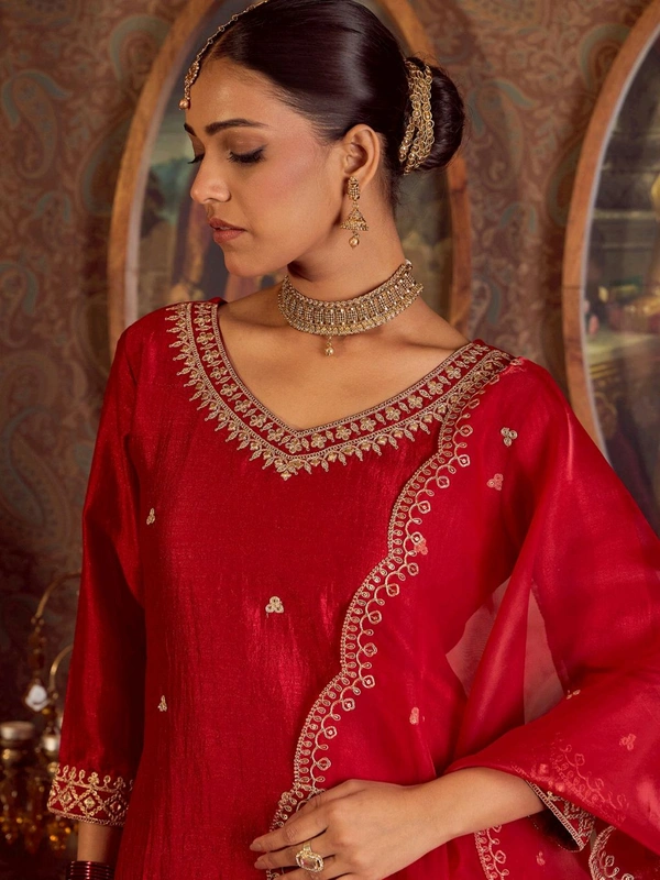 Kurta & Duppata With Plazzo  - S