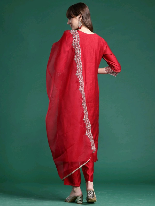 Kurta & Duppata With Plazzo - S
