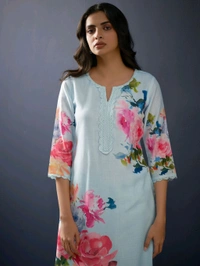 Kurta & Duppata With Plazzo - S