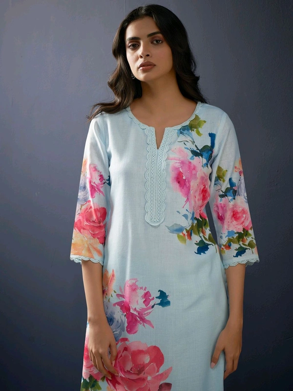 Kurta & Duppata With Plazzo - S