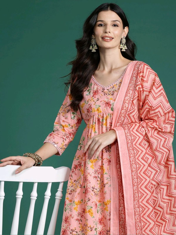 Kurta & Duppata With Plazzo - M