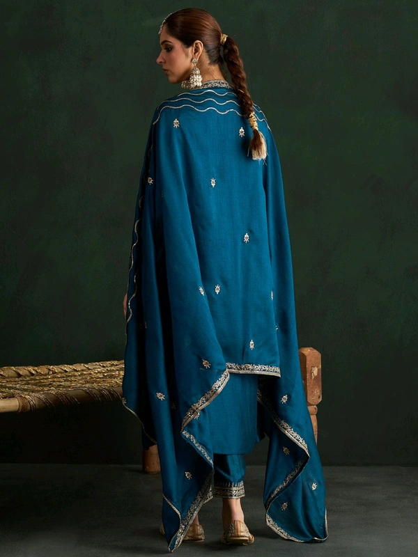 Kurta & Duppata With Plazzo - S