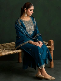 Kurta & Duppata With Plazzo - S