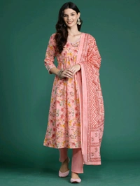 Kurta & Duppata With Plazzo - XL