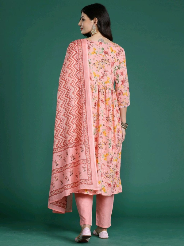 Kurta & Duppata With Plazzo - XL