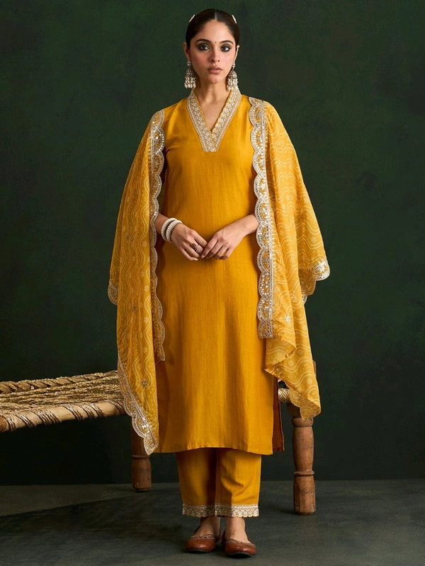 Kurta & Duppata With Plazzo  - S