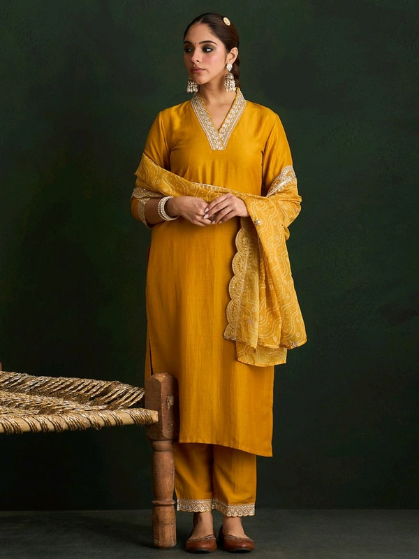 Kurta & Duppata With Plazzo  - S