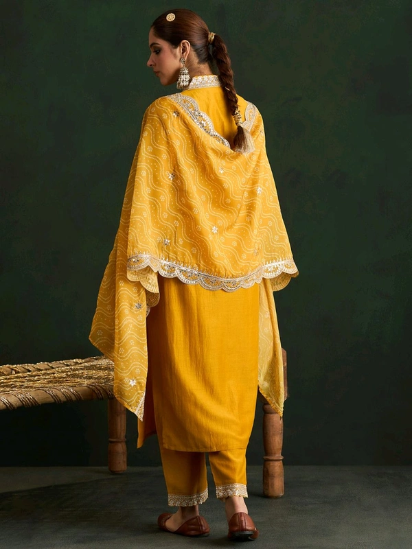 Kurta & Duppata With Plazzo  - S