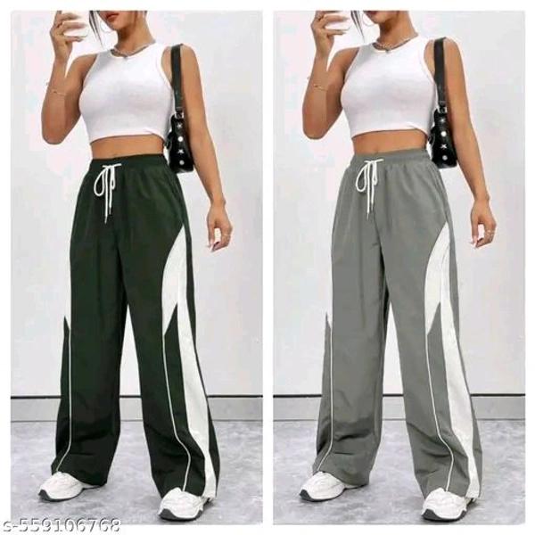 Black And Gray Stylish Women Pent - 28
