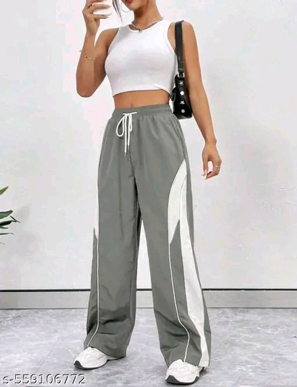 Stylish Women Oversized Pent - Red, S