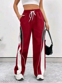 Stylish Women Oversized Pent - Black, M