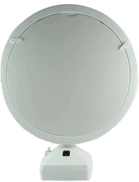 Magic Mirror With LED Light Photo Frame - White, 20 x 25 cm