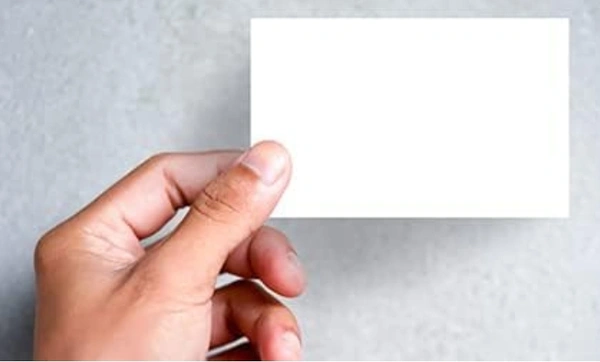 NONTEARABLE BUSINESS CARD / VISITING CARD - 55mm X 88mm, 100 pieces