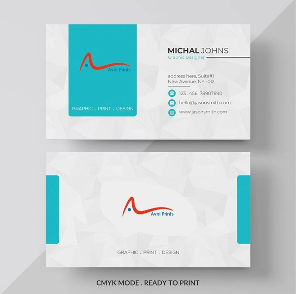 NONTEARABLE BUSINESS CARD / VISITING CARD - 55mm X 88mm, 100 pieces