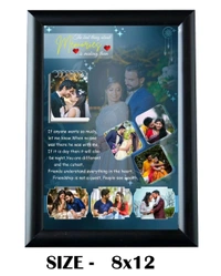 Collage Photo Frame - Black, 8 X 12 inch