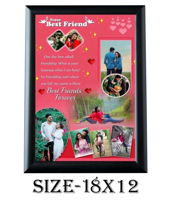 Collage Photo Frame - Black, 8 X 12 inch