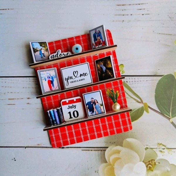 Miniature house Rack - Black, 5 X 7 inch