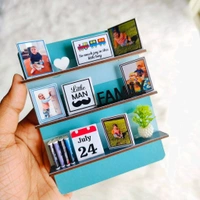 Miniature house Rack - Black, 5 X 7 inch