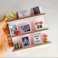 Miniature house Rack - Black, 5 X 7 inch
