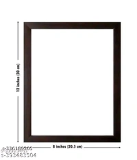 Digital Art Google Search Page Photo Frame - Black, 8x12