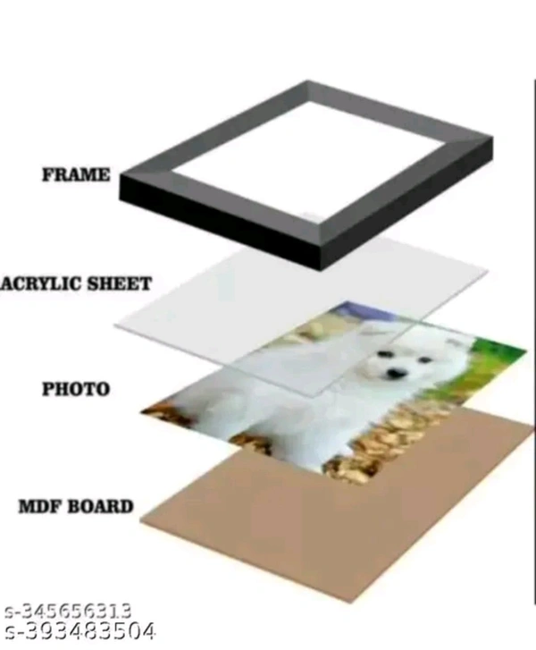Digital Art Google Search Page Photo Frame - Black, 8x12