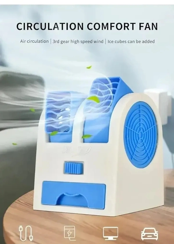 Mini Cooler AC USB And Battery Operated 