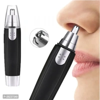3 in 1 Electric Nose Hair Trimmer for Men& Women | Dual-edge Blades | Painless Electric Nose and Ear Hair Trimmer Eyebrow Clipper, Waterproof, Eco-/Travel-/User-Friendly  