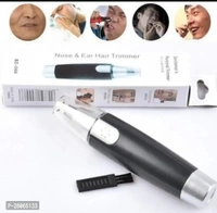 3 in 1 Electric Nose Hair Trimmer for Men& Women | Dual-edge Blades | Painless Electric Nose and Ear Hair Trimmer Eyebrow Clipper, Waterproof, Eco-/Travel-/User-Friendly  