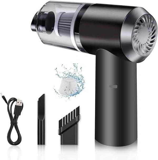 Portable Car Vacuum Cleaner with,USB Rechargeable Wireless Handheld Car Vacuum Cleaner Traveling, Camping Reusable,Portable,Rechargeable Vacuum