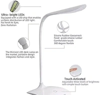 LED Cute Desk Lamp Rechargeable 
