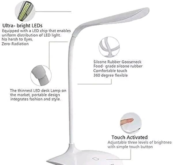 LED Cute Desk Lamp Rechargeable 