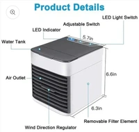 Humidifier Purifier Super Cool Mini Cooler Beat The Heat 