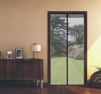 Door Curtain-Mesh Screen Net Home Magnetic Anti Mosquito 