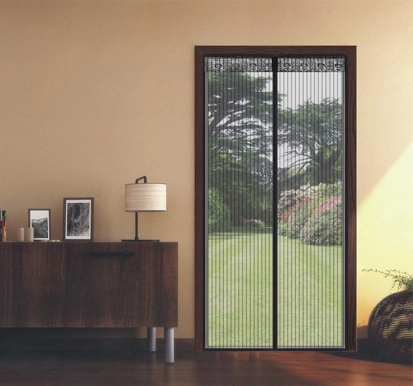 Door Curtain-Mesh Screen Net Home Magnetic Anti Mosquito 