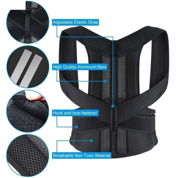 Heavy Back Support Posture Belt For Pain Relief 
