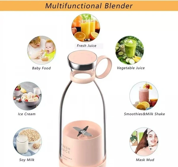 Electric Portable Mini Juicer Bottle 
