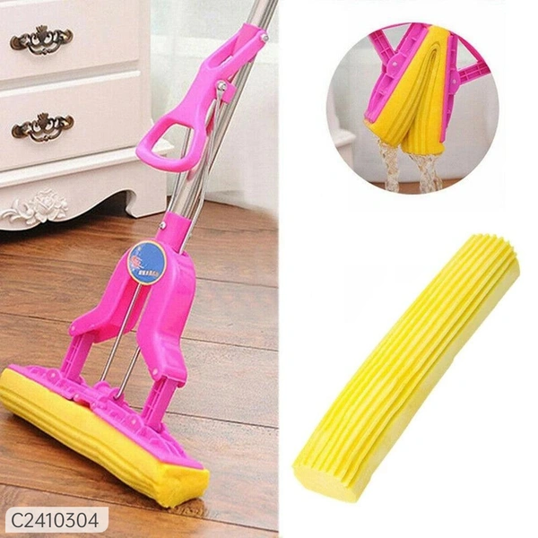 Folding Absorbing Squeeze Water Magic Mop Wiper Floor Cleaning & Home Cleaning 