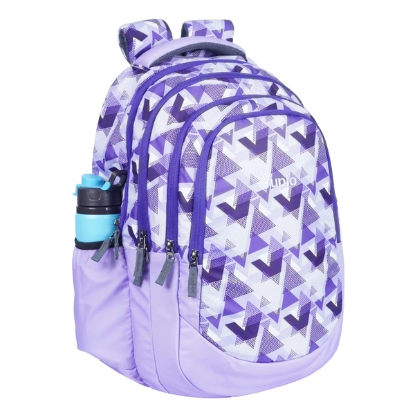 Yupio College bag - Purple And White